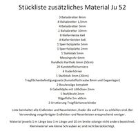 St&uuml;ckliste